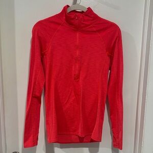 Under Armour Bright Pink Long Sleeve Women's Tee